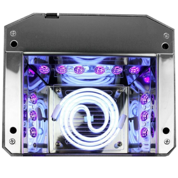 LAMPA DIAMOND 2w1 UV LED+CCFL 36W TIMER + SENSOR WHITE